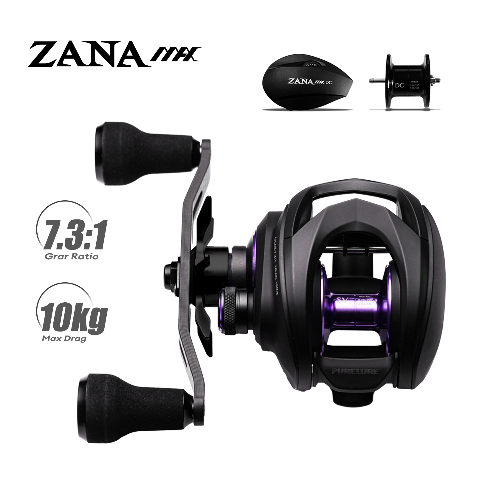 Kastking Reel Zephyr - Carrete de Pesca PURELURE ZANA MAX