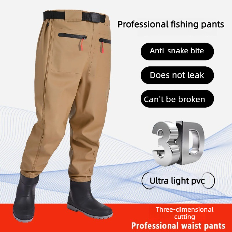 Fishing Pants Waterproof - Pantalones de Pesca Impermeables para Hombre,