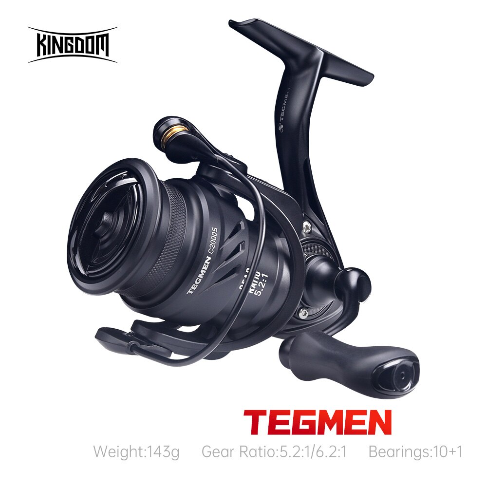 Abu Garcia Reel Max - Kingdom Tegmen-Carretes de pesca giratorios 5,2: