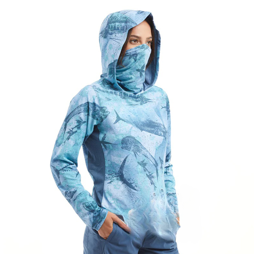 Fishing Shirt Uv Protection - Camisetas de Pesca para Mujer, Manga