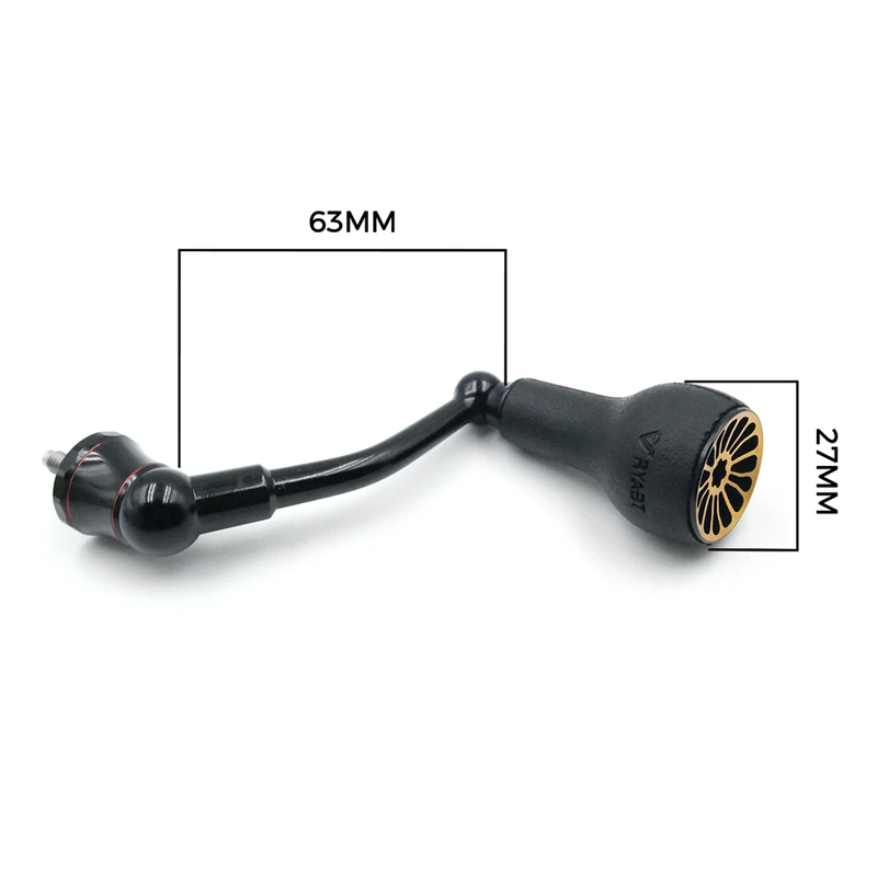 Manivela giratoria de 63 mm co - Daiwa Reel Fuego reseña y precio