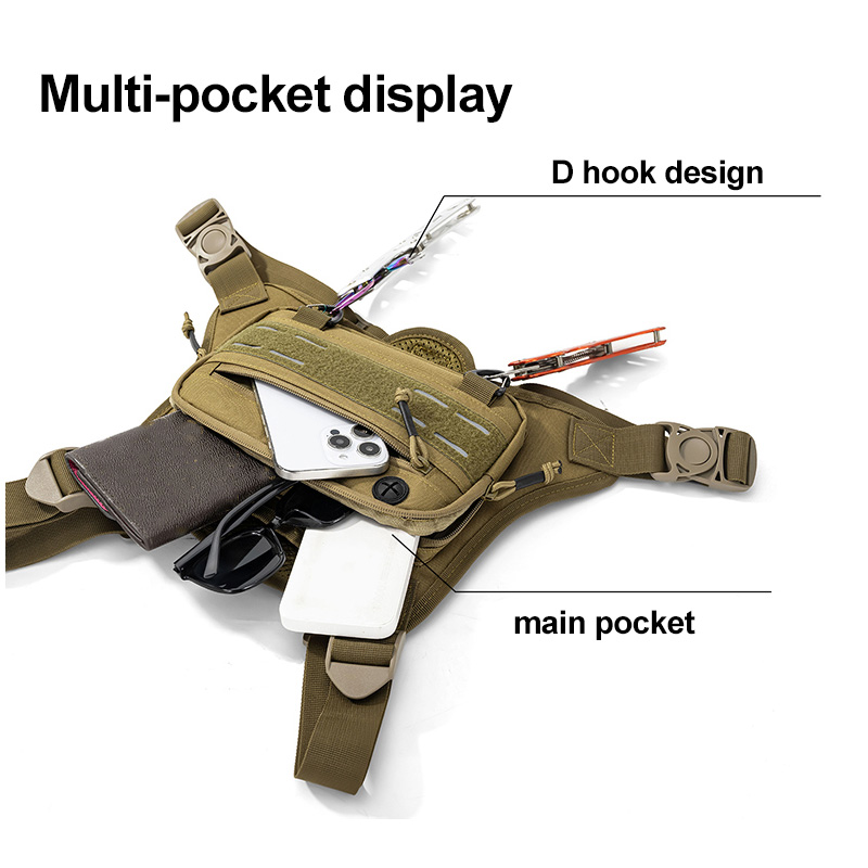 Chaleco Táctico con Bolsillos  - Fishing Backpack reseña y precio