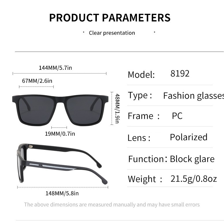 Gafas Deportivas de Protección - Fishing Sunglasses Polarized reseña y precio