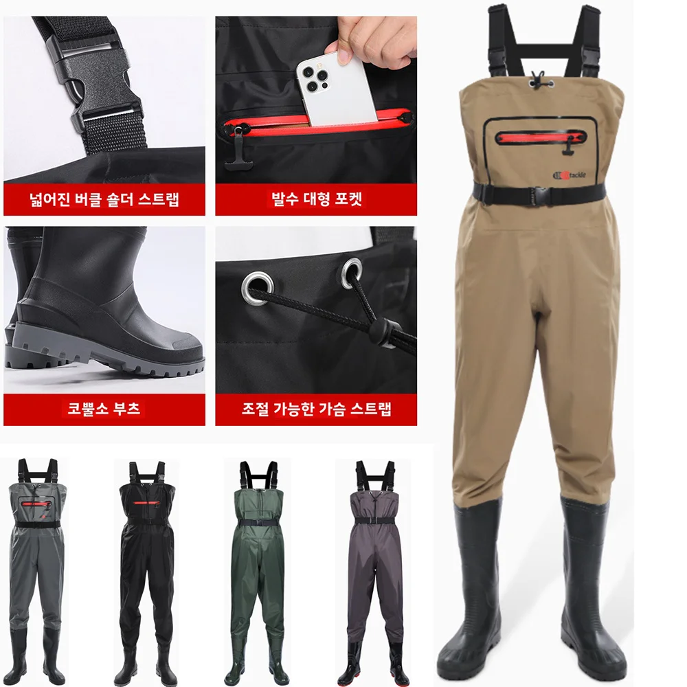 Botas de pescador impermeables - Fishing Pants Waterproof reseña y precio
