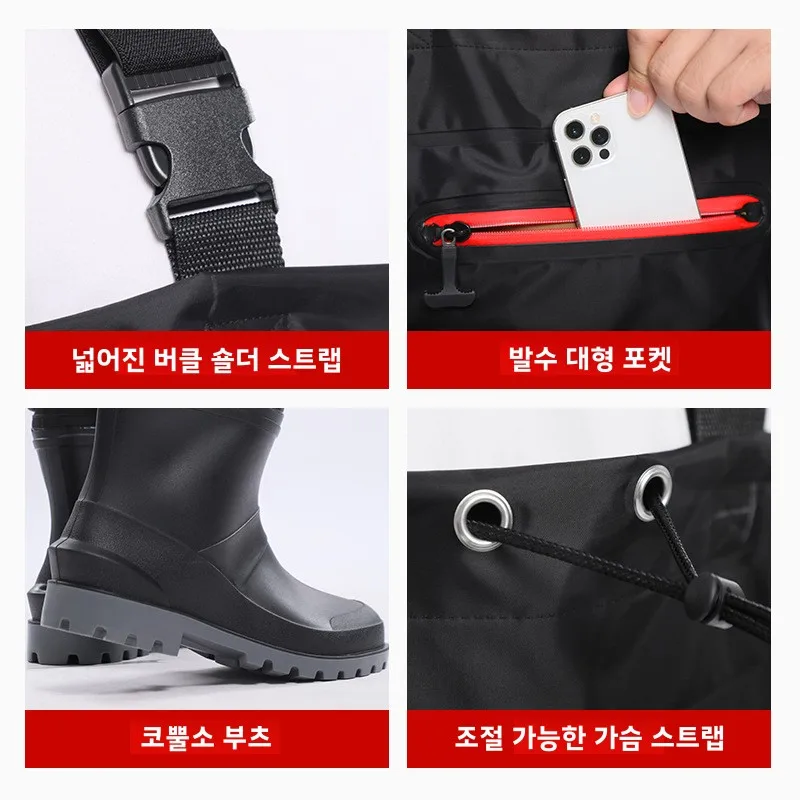 Botas de pescador impermeables - Fishing Pants Waterproof reseña y precio