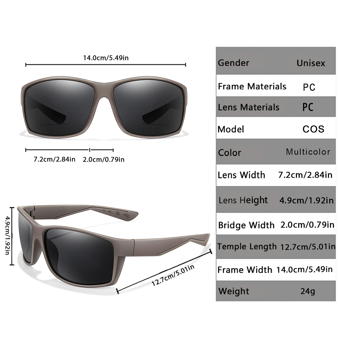 2 paquetes de gafas de sol pol - Fishing Sunglasses Polarized reseña y precio