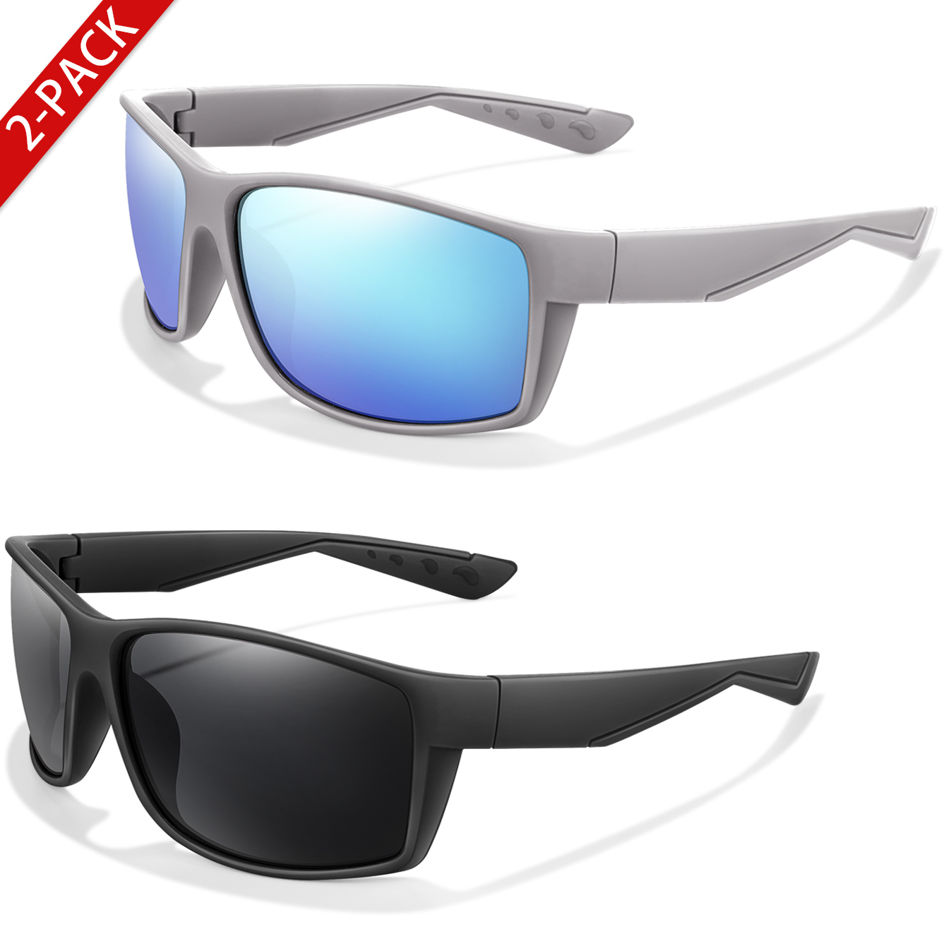 2 paquetes de gafas de sol pol - Fishing Sunglasses Polarized reseña y precio