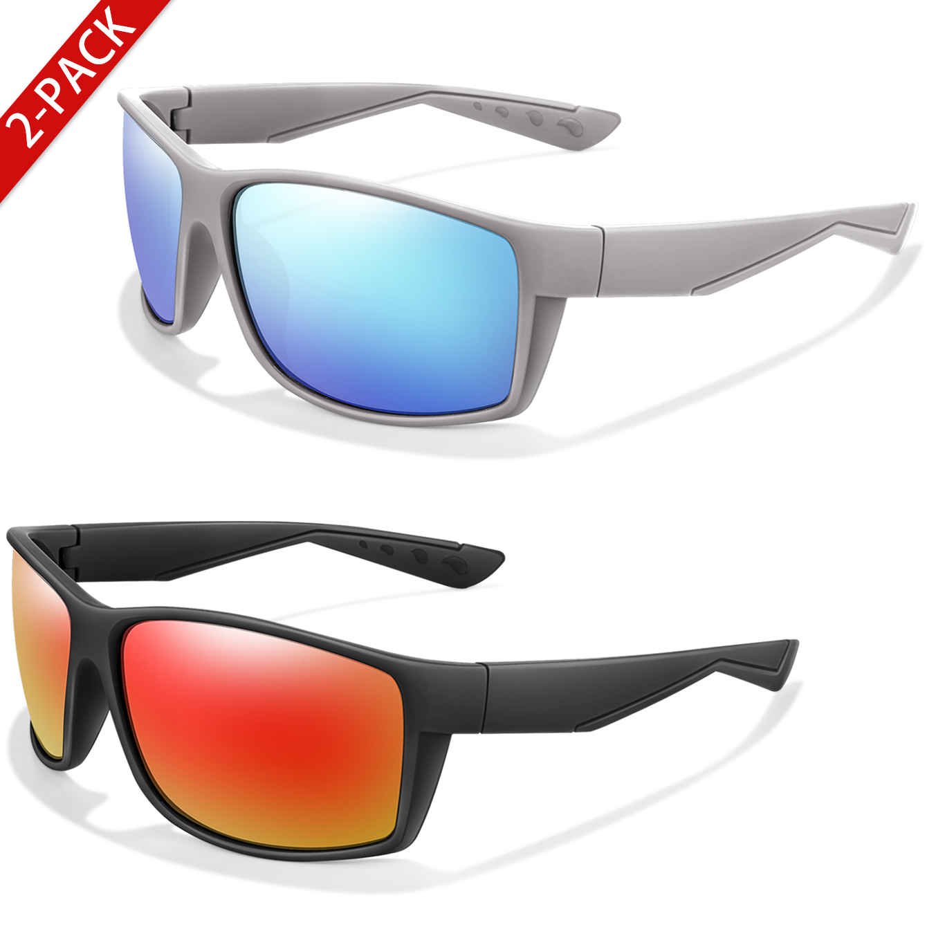 2 paquetes de gafas de sol pol - Fishing Sunglasses Polarized reseña y precio