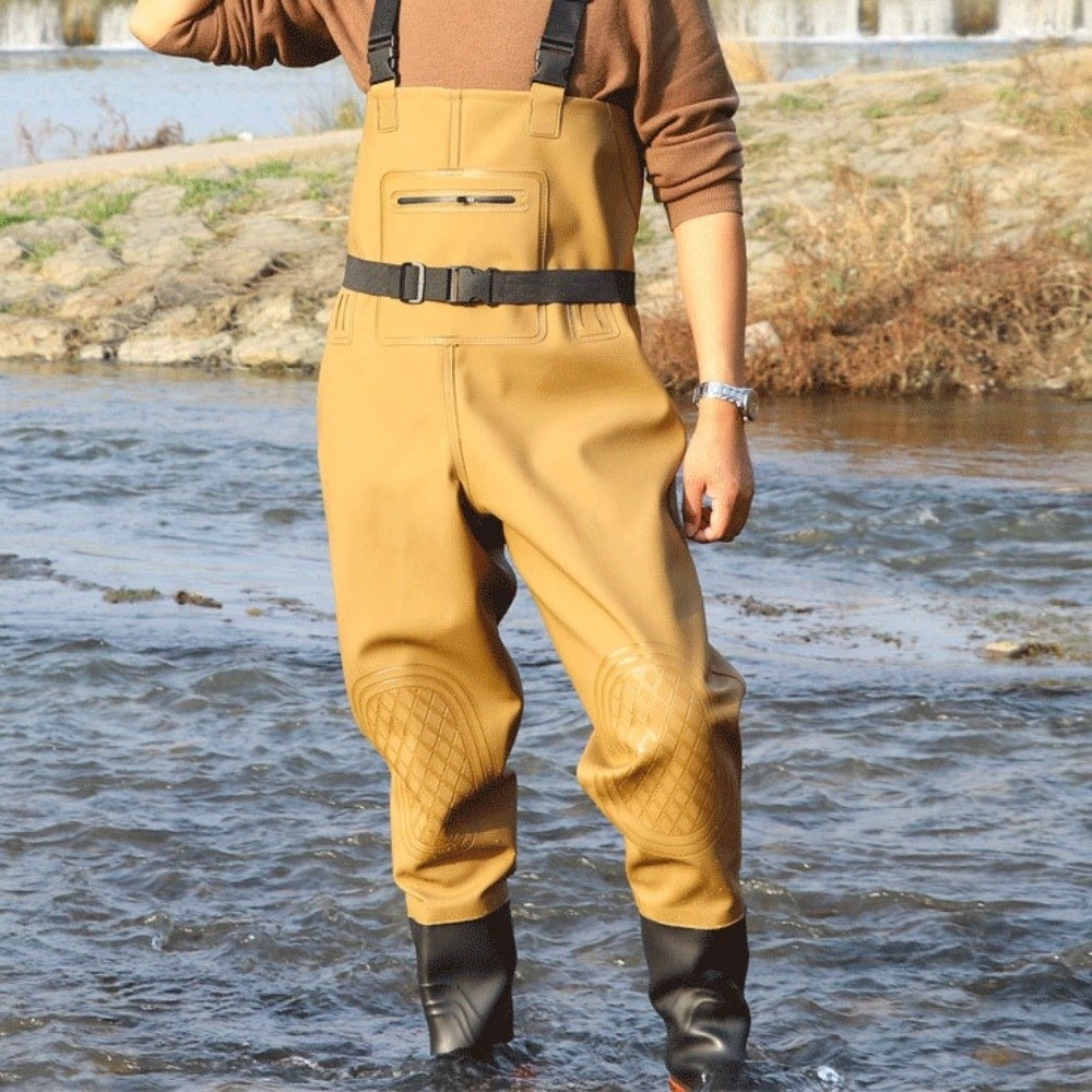 Traje de Pesca de PVC Útil con - Fishing Pants Waterproof reseña y precio