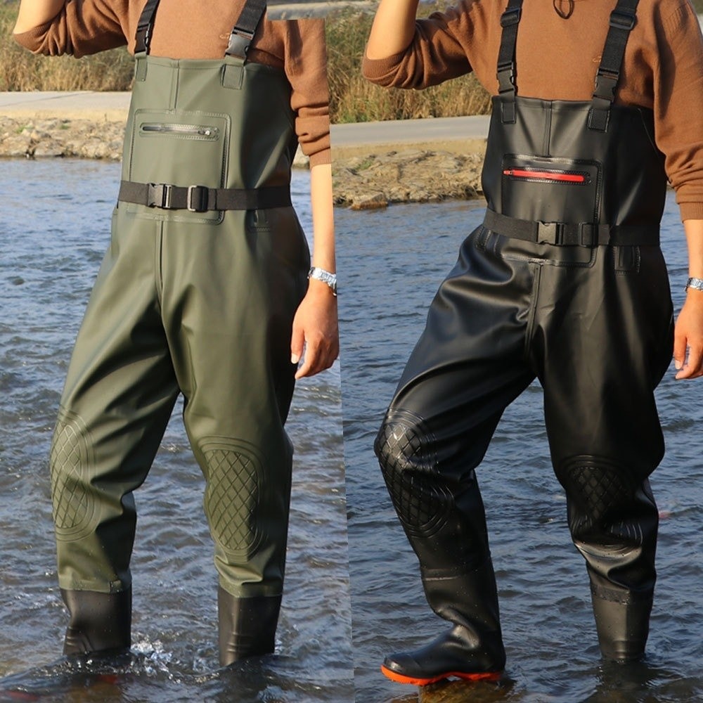 Traje de Pesca de PVC Útil con - Fishing Pants Waterproof reseña y precio